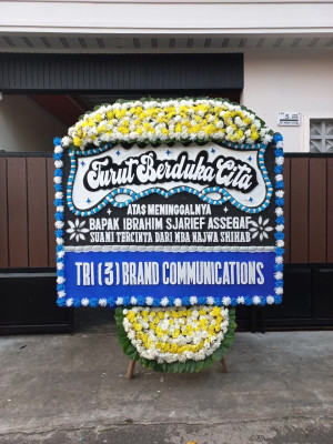 Papan Bunga Duka di Hadimulyo Timur